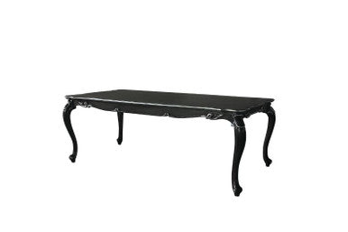 ACME 68830 House Beatrice Dining Table, Charcoal Finish ACME Furniture
