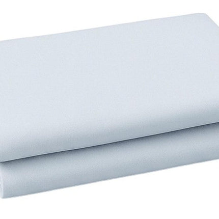 Light Blue Cotton King Pillowcases