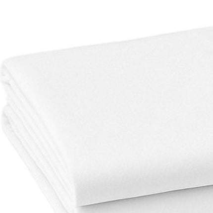 Set of Two White Cotton Queen Pillowcases HomeRoots