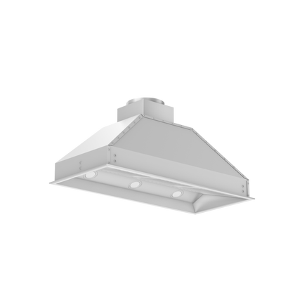 ZLINE 40" Ducted Wall Mount Range Hood Insert in Stainless Steel (698-40)