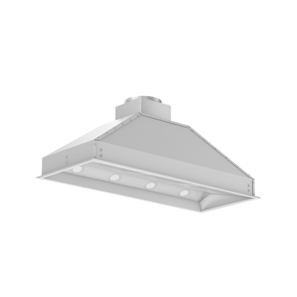 ZLINE 46" Ducted Wall Mount Range Hood Insert in Stainless Steel (698-46)