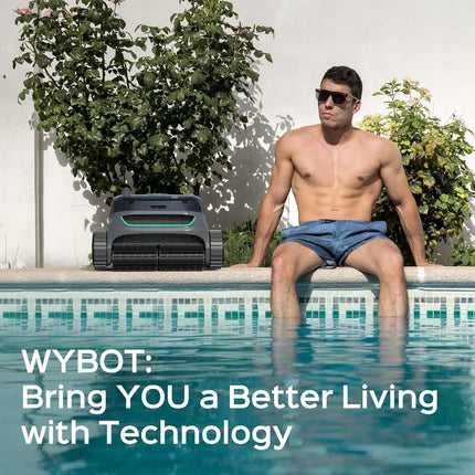 WYBOT S2 High-end Cordless Robotic Pool Cleaner WYBOT