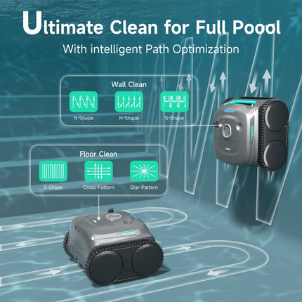 (2026 Upgrade) WYBOT C2 Cordless Robotic Pool Cleaner WYBOT