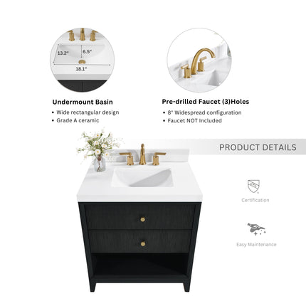 Momo 24" Bath Vanity Set Ancerre Designs