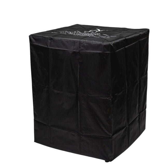 50000 BTU 22" Brown Wicker Propane Rectangular Fire Pit HomeRoots