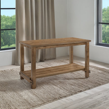 ACME 70830 Martha II Counter Height Table, Weathered Oak
