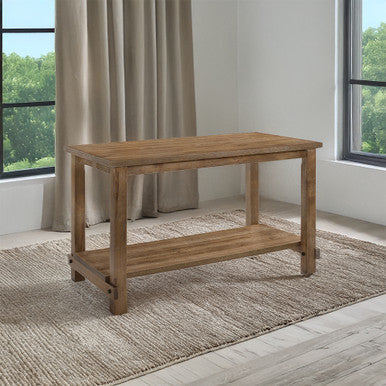 ACME 70830 Martha II Counter Height Table, Weathered Oak ACME Furniture