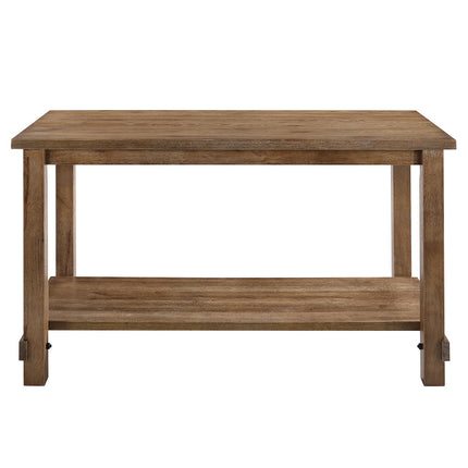 ACME 70830 Martha II Counter Height Table, Weathered Oak