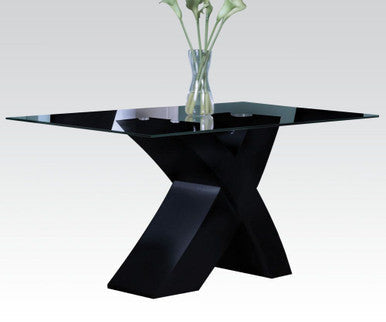 ACME 71110 Pervis Black Dining Table ACME Furniture