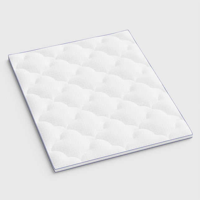 2" White Cotton Full Double Mattress Topper HomeRoots