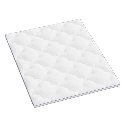 2" White Cotton Extra-long Twin Mattress Topper