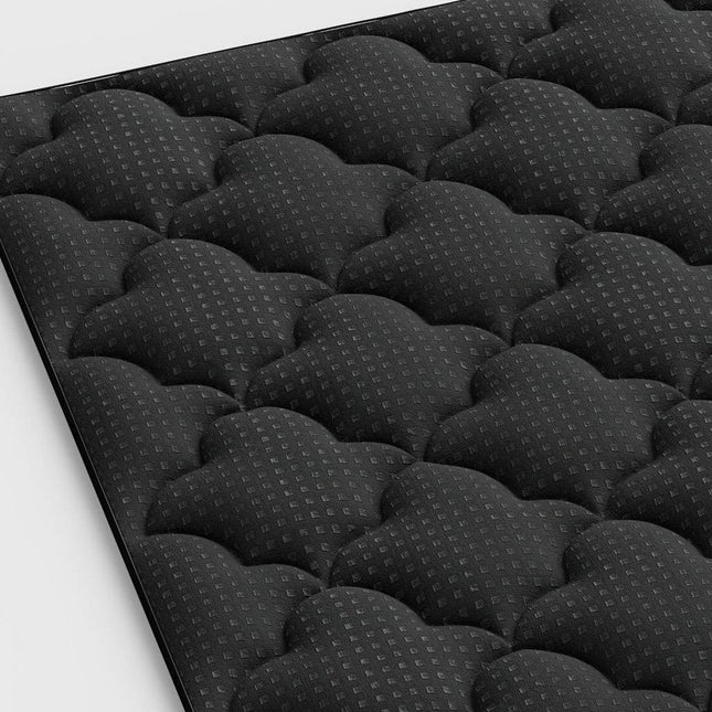 2" Black Cotton Twin XL Mattress Topper HomeRoots
