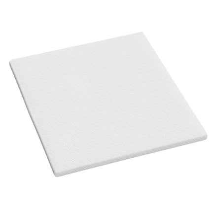 4" White Memory Foam Extra-long Twin Mattress Topper