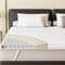 4" White Memory Foam Twin Mattress Topper HomeRoots