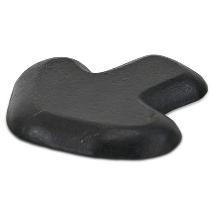 7" Black And Gold Cast Iron Handmade Mushroom Trinket Tray