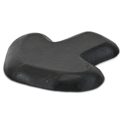 7" Black And Gold Cast Iron Handmade Mushroom Trinket Tray HomeRoots