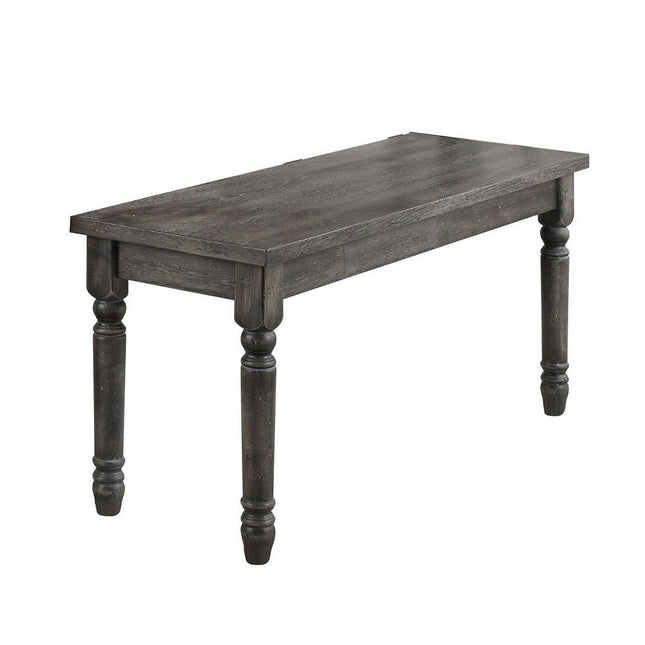 ACME 71438 Wallace Bench, Weathered Gray