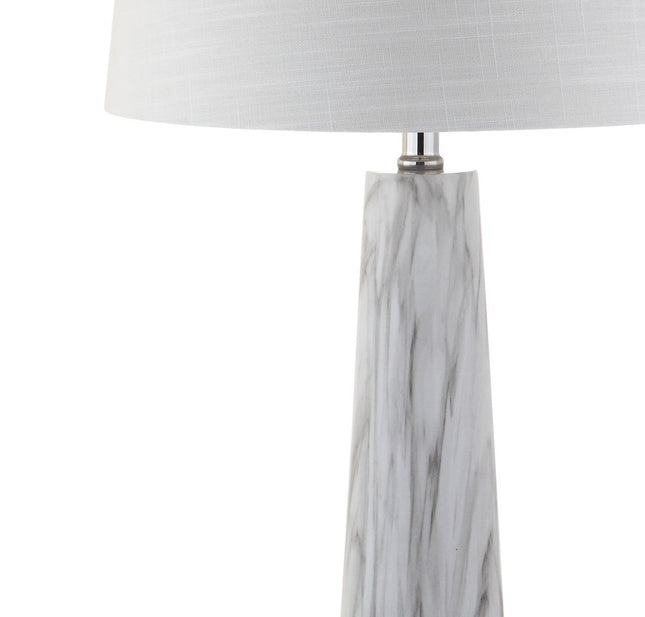 29" Clear Novelty Table Lamp With Drum Shade HomeRoots