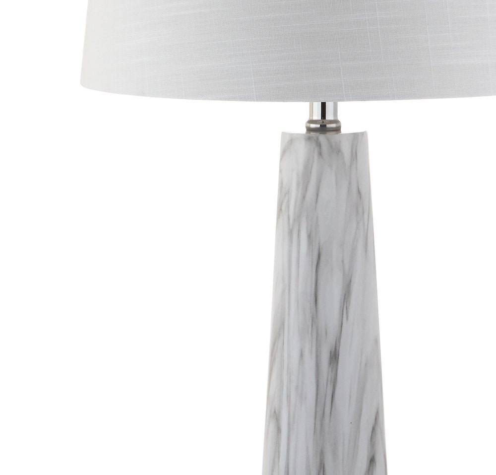 29" Clear Novelty Table Lamp LED With Drum Shade