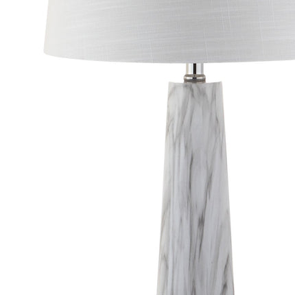 29" Clear Novelty Table Lamp With Drum Shade HomeRoots