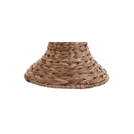 31" Natural Water Hyacinth Urn Table Lamp With Drum Shade HomeRoots
