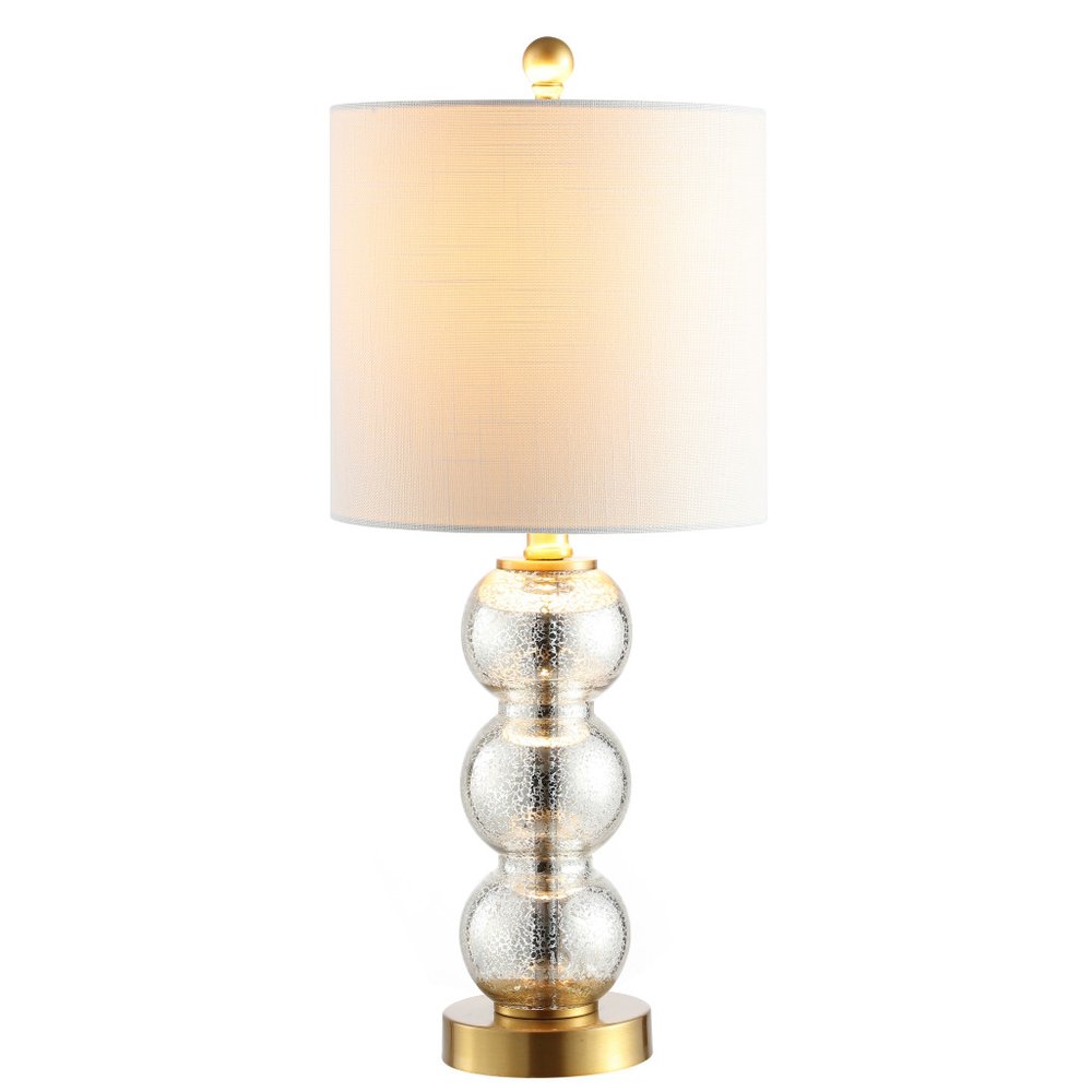 21" Gold Novelty Table Lamp LED With Globe Shade
