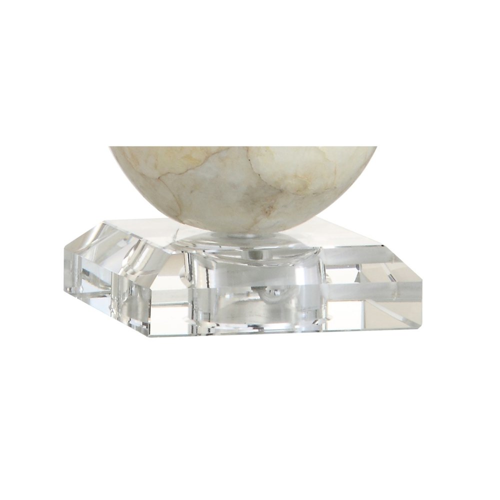 19" Clear Novelty Table Lamp LED With Globe Shade