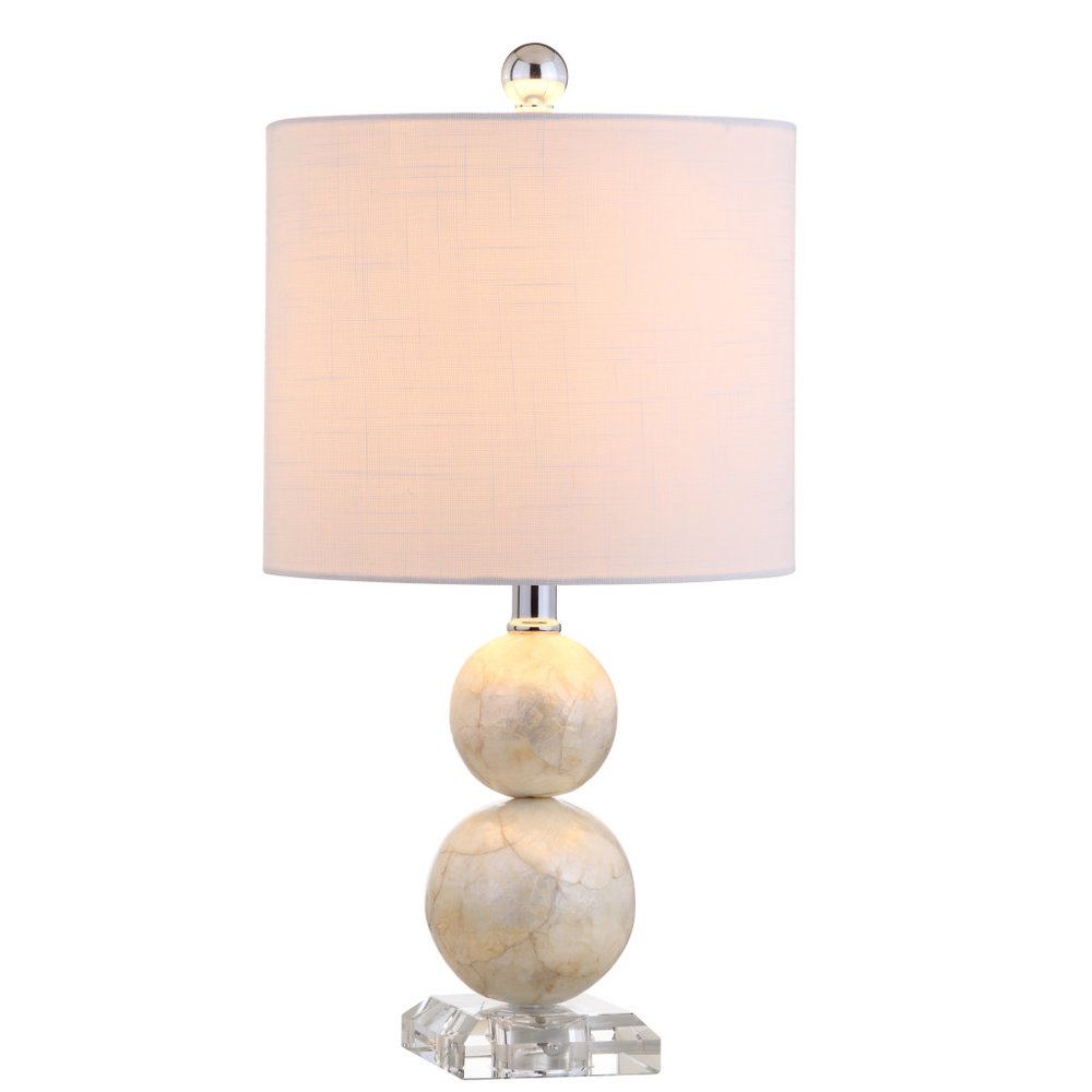 19" Clear Novelty Table Lamp LED With Globe Shade