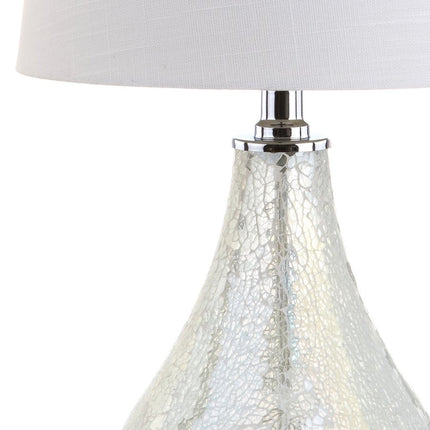 20" Clear Novelty Table Lamp With Drum Shade HomeRoots