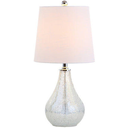 20" Clear Novelty Table Lamp With Drum Shade HomeRoots