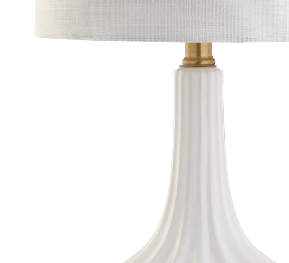 22" Gold Novelty Desk Lamp LED With Globe Shade