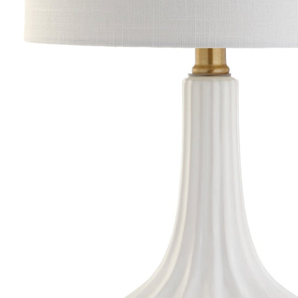 22" Gold Urn Table Lamp With Drum Shade HomeRoots