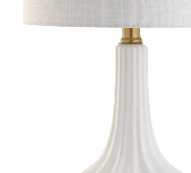 22" Gold Urn Table Lamp With Drum Shade HomeRoots
