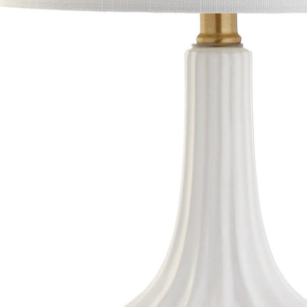 22" Gold Urn Table Lamp With Drum Shade HomeRoots
