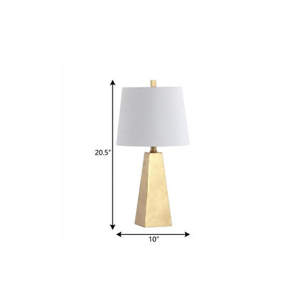 21" Gold Novelty Table Lamp With Globe Shade HomeRoots