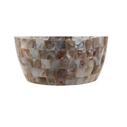 27" Ivory And Beige Novelty Table Lamp With Drum Shade HomeRoots
