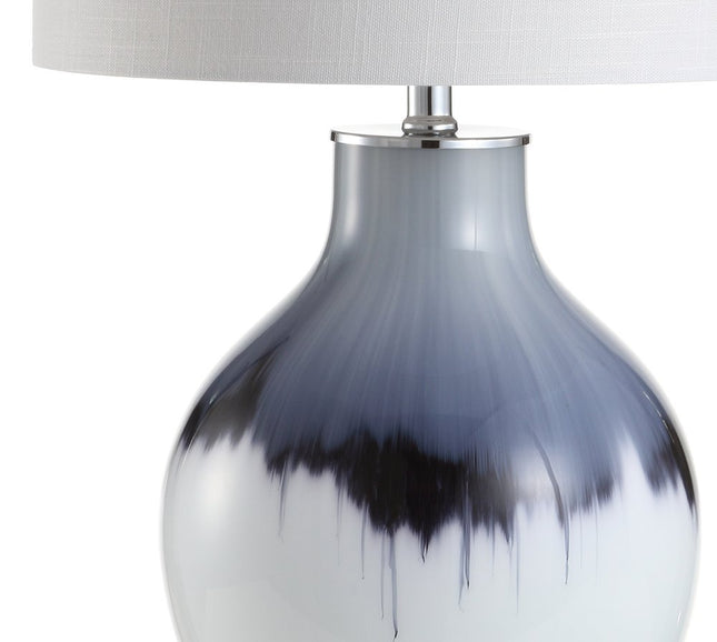 27" Silver Novelty Table Lamp With Globe Shade HomeRoots