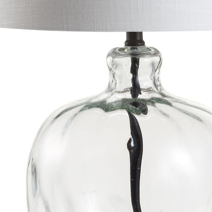 27" Black Globe Table Lamp With Globe Shade HomeRoots