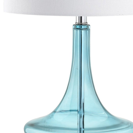 Set of Two 26" Silver Novelty Table Lamps With Drum Shades HomeRoots