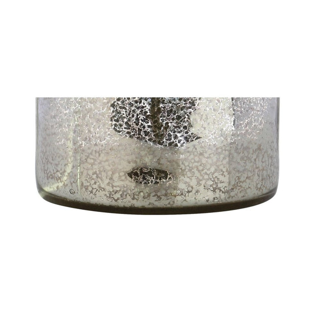 25" Clear Novelty Table Lamp With Drum Shade HomeRoots