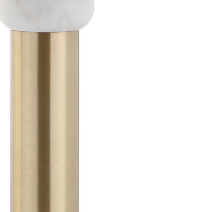 27" Gold Novelty Table Lamp With Drum Shade HomeRoots