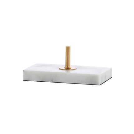 26" White Novelty Table Lamp With Shade HomeRoots
