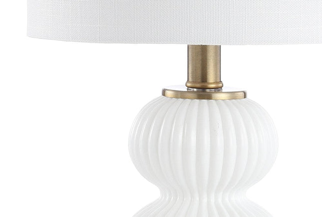 20" Gold Globe Globe Lamp With Drum Shade HomeRoots