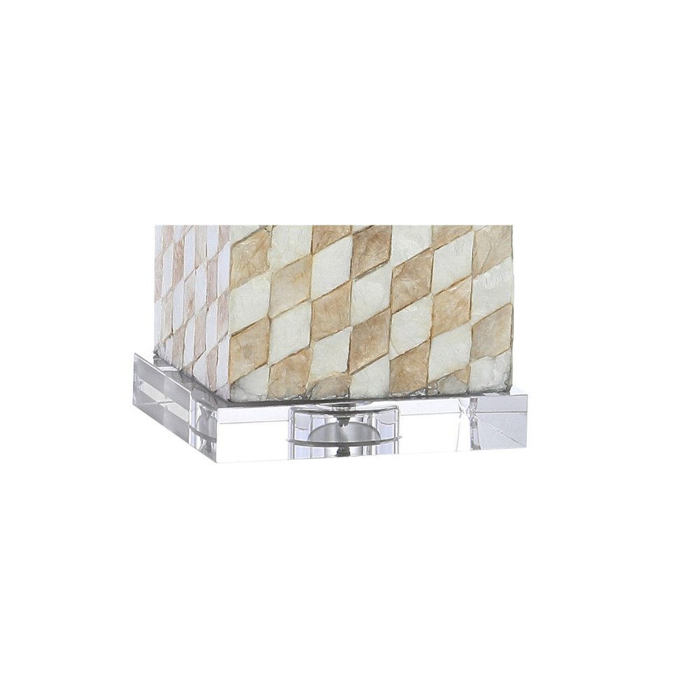 31" Clear Novelty Table Lamp LED With Shade