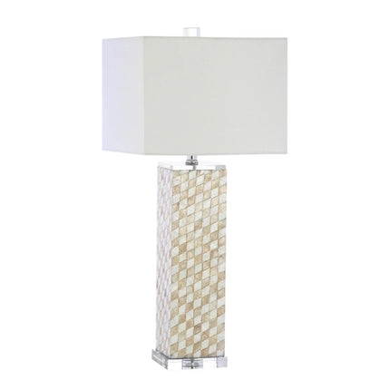 31" Clear Novelty Table Lamp With Shade HomeRoots
