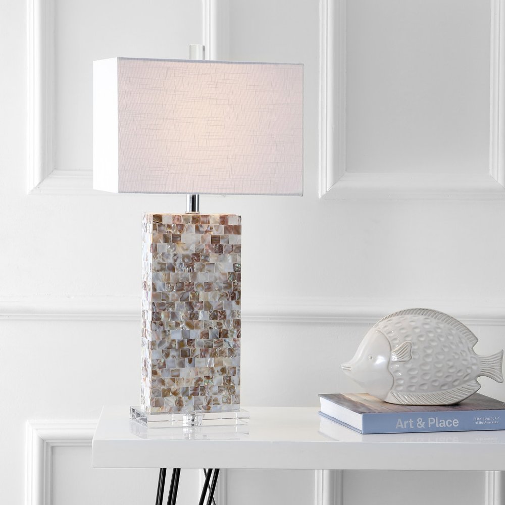 29" Clear Novelty Table Lamp LED With Shade