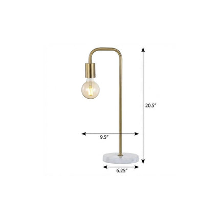 21" White Round Table Lamp HomeRoots