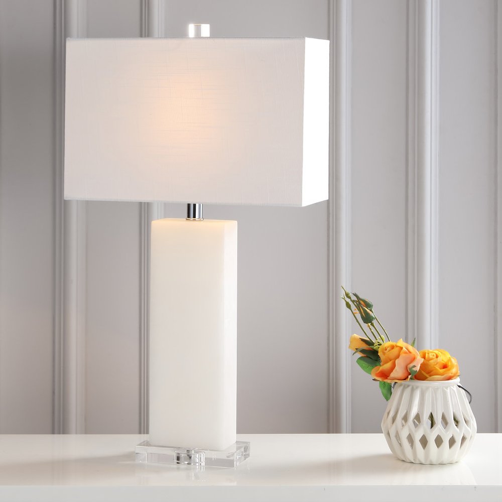 27" Clear Novelty Table Lamp LED With Shade