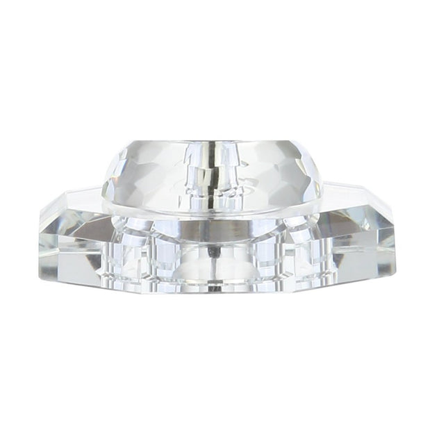 25" Clear Novelty Table Lamp With Drum Shade HomeRoots