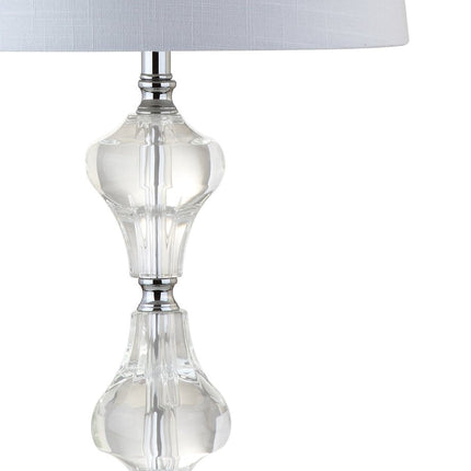 26" Silver Urn Table Lamp With Empire Shade HomeRoots